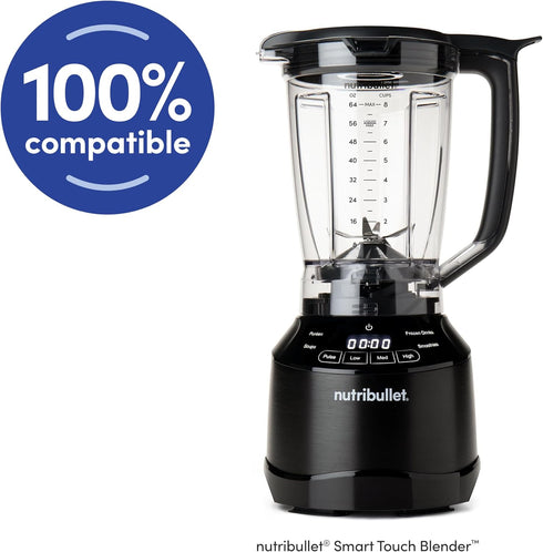 NutriBullet Smart Touch Blender, Small, Black...