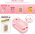 Mini Bag Sealer, Kenossion Chip Bag Sealer - Bag Sealer Heat Seal with Cutter & Magnet, Portable Mini Sealing Machine to Reseal Plastic Bags & Kee...