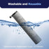 Genuine Replacement Parts for MOOKA S200 Wet Dry Vacuum Mops(1PACK Brush Roller + 1PACK Vacuum Filter)...