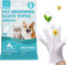 Extra Thick Pet Bathing Wipes for Dogs & Cats, Cleaning & Deodorizing Grooming Gloves, Nourish Fur Glove Wipes for Daily Care and Traveling, Rinse...