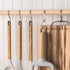 10 Pack Flat S Hooks - Stainless Steel Heavy Duty 3inch S Hooks for Hanging pots, Pans, Plants, Coffee Mugs, Towels in Kitchen and Bathroom, Coat,...