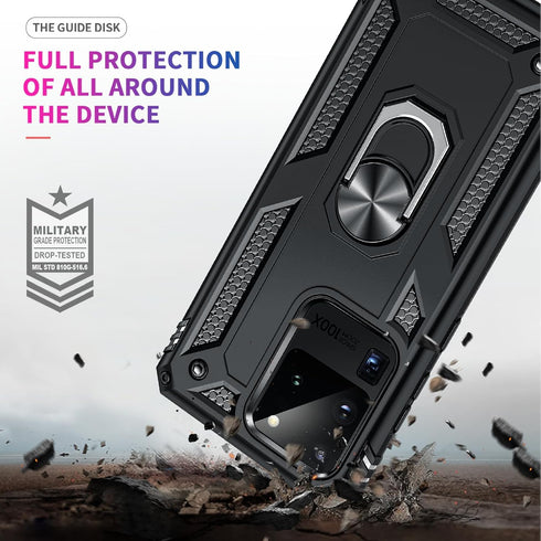 LeYi for Samsung-Galaxy-S20 Ultra-Case-5G: Heavy Duty Samsung Galaxy S20 Ultra 5G Case with Stand, Military-Grade Protective Phone Case Cover with...