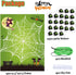 Funnlot Pin The Tail Halloween Kids Halloween Games Party Pin The Spider On The Web Game Halloween Party Games for Kids Halloween Party Activities...