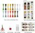 FREEBLOSS 6 Set Cross Stitch Bookmark Kit Counted Cross Stitch Kit Embroidery Bookmarks with Instruction Cartoon Cat Embroidery Kit for Beginners ...
