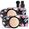 2 Pack Mushroom Head Air Cushion BB Cream, Concealer Lasting Nude Makeup Moisturizing Brightening Pigment CC Liquid Foundation...