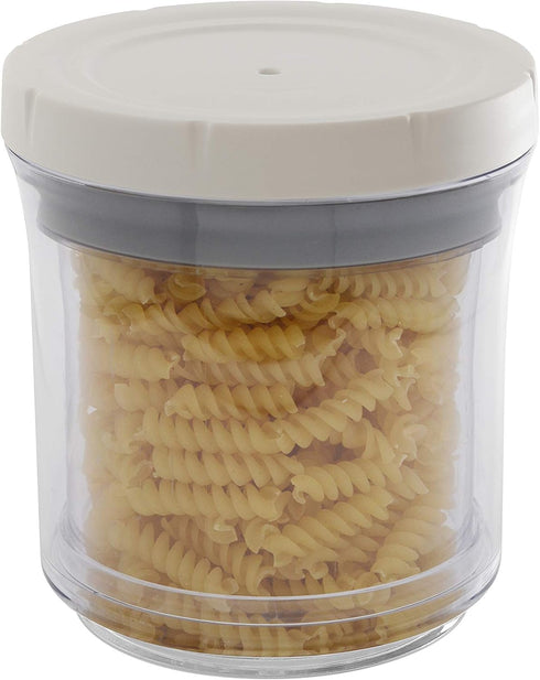 Botto The Adjustable Airtight Container | Push Down To Remove Air And Adjust Contents Between 16 oz & 32 oz (Clear) (1)...