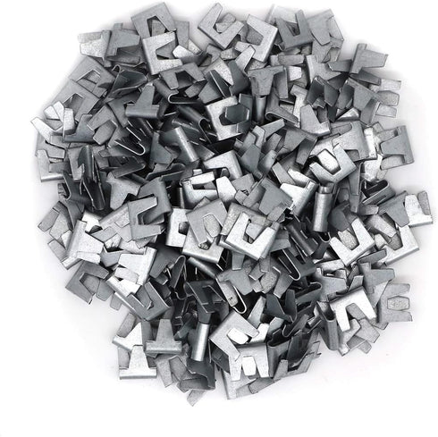 Cage Building Clip 600pcs Cage Fasten Clips Wire Cage Clip for Chicken Quail Pigeon Rabbit Pet Dog Cat Cage...