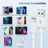 TUMABER 5 Pack Apple MFi Certified iPhone Charger Cable 3Ft, Lightning to USB Cord 3 Foot, 2.4A Fast Charging,Apple Phone Long Chargers for 13/12/...