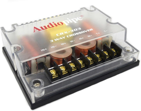 Audiopipe 3 Way Crossover CRX-303 300 Watts Passive Crossover Car Audio 4 Ohm...