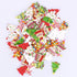 EXCEART 100pcs Christmas Tree Buttons Christmas Sewing Buttons Mixed Patterns with 2 Holes for Sewing DIY Crafts(Random Color)...