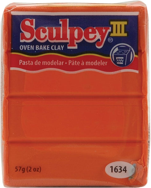 Sculpey Iii Polymer Clay 2oz-Just Orange...