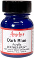 Angelus Acrylic Leather Paint, 1 oz, Dark Blue...