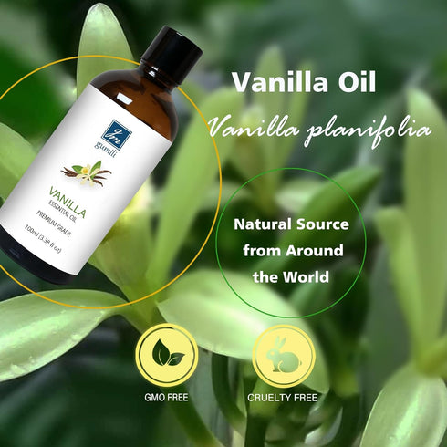 Vanilla Essential Oil 200ML, Natural Vanilla Oil Scented Oil for Aromatherapy & Diffuser-100ML(Pack of 2)...