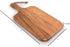 Samhita Acacia Wood Cutting Board, for Meat, Cheese, Bread, Vegetables & Fruits, with Grip Handle (15" x 7")...