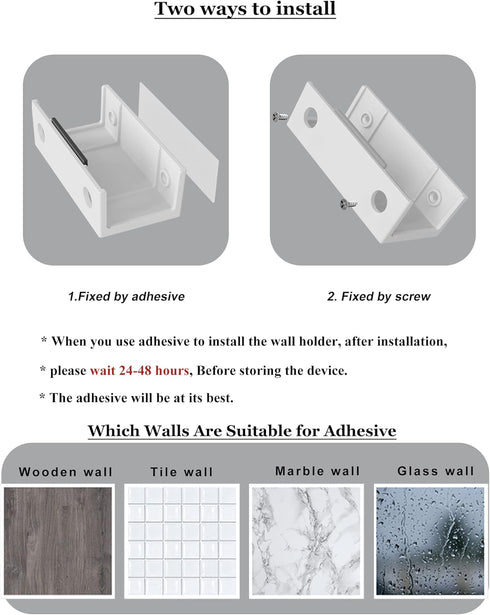 Under Desk Laptop Holder Macbook Drawer Mount for Keyboard & Small Devices Also Fit for Cable Box Wall Mount Tray Organizer Like Routers, Modems, ...