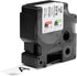 DYMO Rhino Industrial Vinyl Labels, 1", Black Print on White Tape...