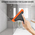 SetSail Shower Squeegee for Glass Doors, Small Squeegee for Shower Glass Door Mini Silicone Squeegee for Window, Door, Bathroom, Mirror, Car Windo...