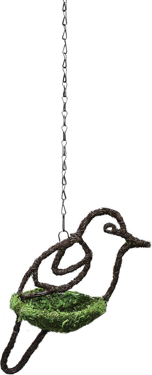 SuperMoss (56900) Woven Bird Feeder, 7", Dove...