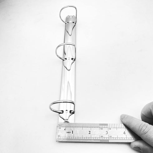 2Pack Letter Size 3 D-Rings Binder Mechanism without Trigger, 11 inch Sheet Size, No Boosters (38mm)...