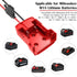 2 Packs Power Wheel Adapter for Milwaukee M18 Battery Adapter 18V Power Wheels Battery Converter with Fuses & Wire Terminals, 12AWG Wire, Power Co...