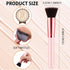 10 Pcs Flat Top Foundation Brush Bachelorette Party Favors Foundation Brush Dense Makeup Artist Brush for Liquid, Cream, Flawless Face Blush Brush...