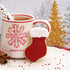 Christmas Stocking Cookie Cutter, Premium Food-Grade Stainless Steel, Dishwasher Safe...