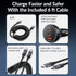 Car Charger, 160W USB C Car Charger, 3 Ports QC5.0 PD3.1 PPS Fast Charging, Car Phone Charger Adapter, Compatible with Smartphones PC Tablets...