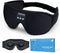 Sleep Headphones Bluetooth 5.0 Wireless 3D Eye Mask, Lightimetunnel Washable for Side Sleepers with Adjustable Ultra Thin Stereo Speakers Micropho...