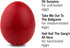BeepEgg Basic Red – Egg Timer for Boiling Eggs – Musical Egg Cooker for Soft, Medium, Hard Boiled Eggs – Food Safe – Singing Floating Egg Timer – ...