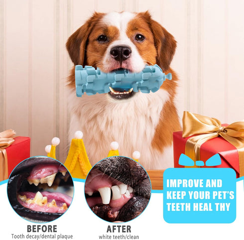 Ice Lolly Dog Toys for Aggressive Chewer, Extreme Tough Chew Toys for Large Dogs Heavy Chewers, Water&Milk Freezable Dog Toy, Treat Dispensing Toy...