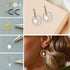 14mm Pack of 100pcs Silver Color Closed Jump Rings for Necklace Bracelet Jewelry Making...