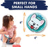 Fit & Fresh Cool Coolers Children's Boo Boo Flexible Gel Ice Pack, 4x4”, Reusable Cold Compress for Minor Injuries, 3 Pack, Cats & Dogs, Small, As...