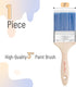 Bates- Paint Brushes, 3-Inch, 1 Pack, Treated Wood Handle, Paint Brushes for Walls, Stain Brush, Wall Paint Brushes, Furniture Paint Brush, Paint ...