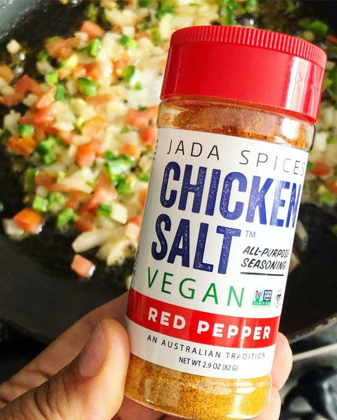 JADA Spices Chicken Salt Spice and Seasoning - Red Pepper Flavor - Very Hot! Vegan, Keto & Paleo Friendly - Perfect for Cooking, BBQ, Grilling, Ru...