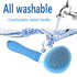 Self Cleaning Slicker Brush for Dog Brush & Cat Brush- Slicker Pet Grooming Brush- Shedding Grooming Tools. Brush for Pet (pink)...