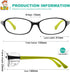 Kids Safety Glasses Goggles Anti Fog Eye Protection Blue Light Blocking lens Side Shield Anti Pollen Soft TR90 for Boys Girls(Black-Yellow)...