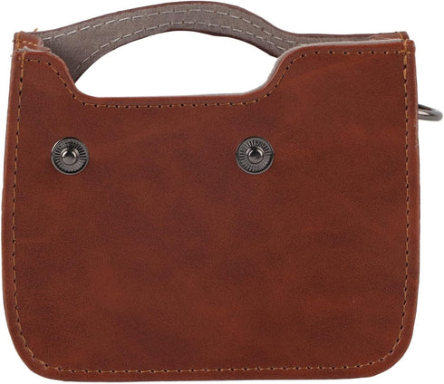 GOWENIC PU Leather Vintage Camera Case for Fujifilm Instax Mini 90, Waterproof Exquisite Protective Camera Case with Adjustable Shoulder Strap (Br...