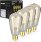 Smart LED Filament Bulb, Smart Light Bulbs Bluetooth and WiFi Vintage Filament Light Bulb Work with Alexa & Google Home, ST19 Smart Edison Bulb 21...