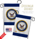 US Navy Garden Flag Home Decor Armed Forces Official United State American Decorations Yard Military Memorabilia Banner Remembrance Wall Tapestry ...