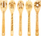 5PCS Turtle Wooden Cooking Spoons Set Turtle Gifts Turtle Kitchen Decor Bamboo Cooking Utensil Spoons Turtle Gifts for Women Kitchen Housewarming ...