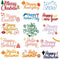 15PCS Word Die Cuts for Card Making Mother's day Die Happy Birthday Metal Cutting Dies Holiday Words Die Cuts for DIY Scrapbooking Photo Album for...