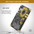 BOYYUNGYU Square Phone Case for iPhone Xr with Sunflower You are My Sunshine Pattern Soft TPU Metal Plating Four-Corner Anti-Drop and Shock-Proof ...