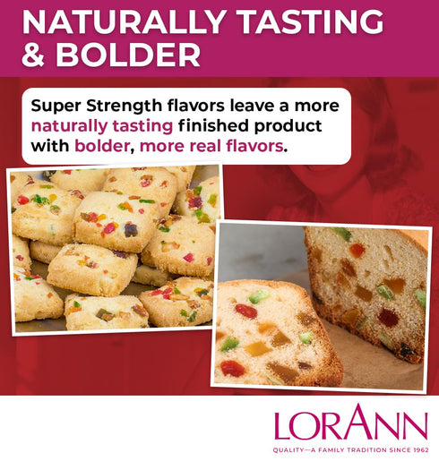 LorAnn Oils Super Strength Flavoring - Used For Candy Making, Flavoring Extracts, Baking, Hard Candy, and Flavor Oils - Bold, Natural Flavors 4X S...