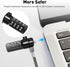 AboveTEK iPad Lock Security Cable w/Adhesive Plates, 6Ft Keyless 4 Digit Combination Tablet Lock Kit, Anti-Theft Hardware Locking Cable for iPhone...