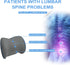 Lumbar Support Pillow, Ergonomic - Memory Foam Lumbar Support Pillow for Lower Back Pain Relief for Car Seats, Office Chairs, Gaming Consoles, Sof...