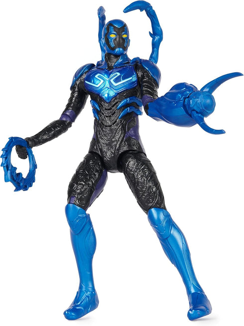 DC Comics, Battle-Mode Blue Beetle Action Figure, 12-inch, Lights & Sounds, Easy to Pose, Movie Superhero Kids Toys for Boys & Girls, Ages 4+...