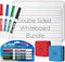 Dry Erase Board for Kids and Dry Erase Markers Set, 2 Small Dry Erase Boards, White board 4 Dry Erase Markers Fine Tip and 2 Mini Dry Erase Eraser...