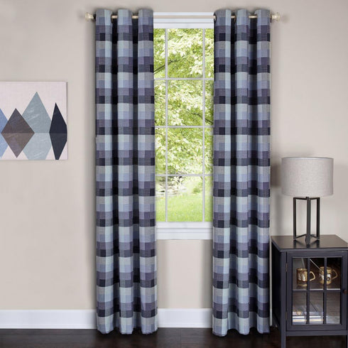 Achim Home Furnishings Harvard - Valance w/10 Sm Grommets - 58 x 14 - Blue...