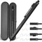 AUAUY 4 in 1 Multicolor Pen,Metal Cased Multifunction Pen,Gravity Sensor Multifunction Pen, 0.5mm 3 Color Ballpoint & 0.5mm Mechanical Pencil Come...