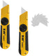XW Fixed-Blade Utility Knife, Non-Retractable Heavy Duty Drywall Cutter, Extra 10 Blades Included,2-Pack...